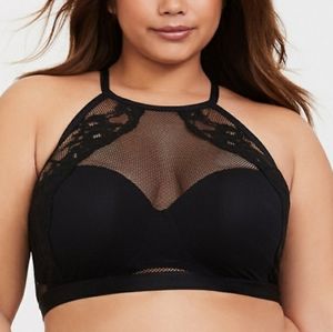 !!! ISO Black Torrid Mesh Bralette